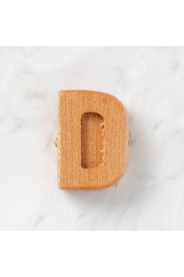 Hobi Baby Organik Ahşap Harf - D