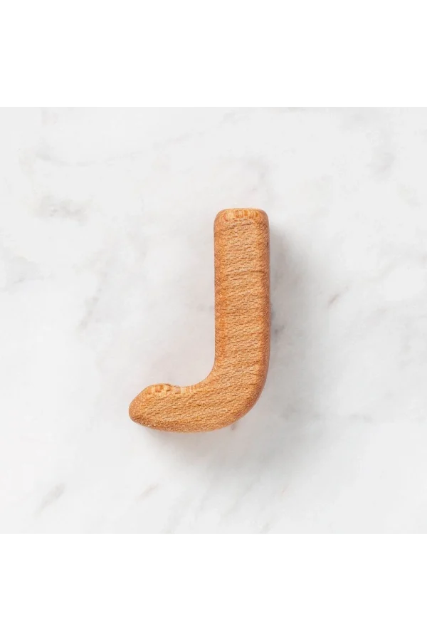 Hobi Baby Organik Ahşap Harf - J