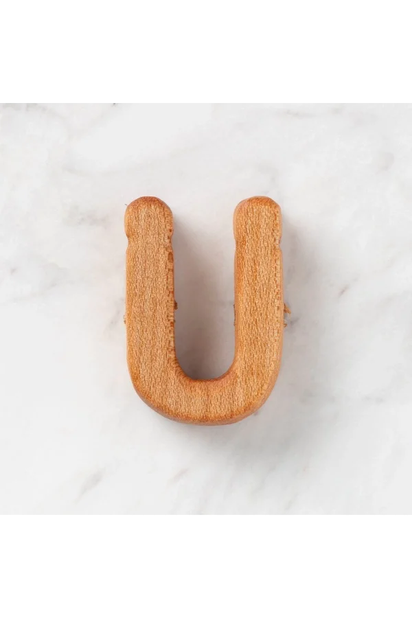 Hobi Baby Organik Ahşap Harf - Ü