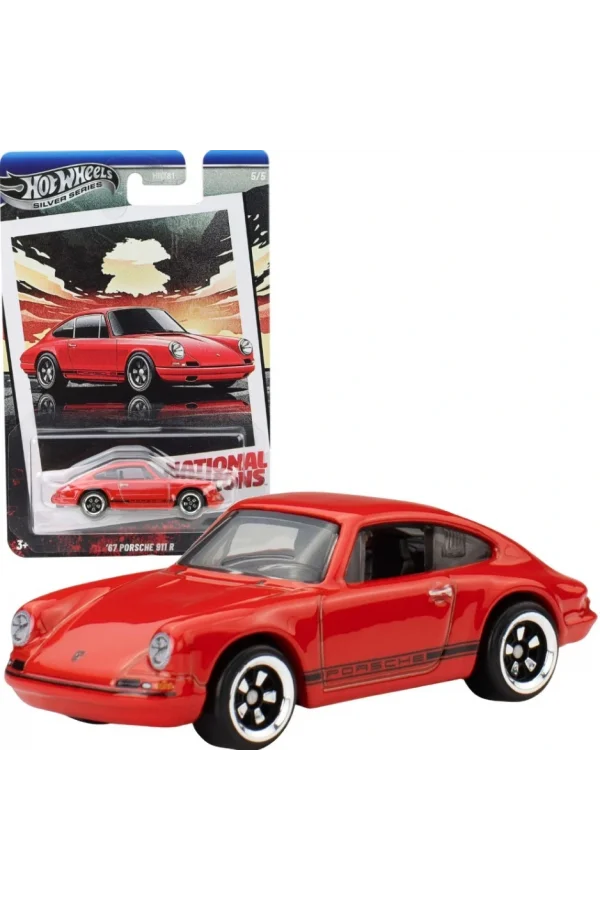 Hot Wheels Vintage Silver Series Arabalar - 67 Porshe 911 R