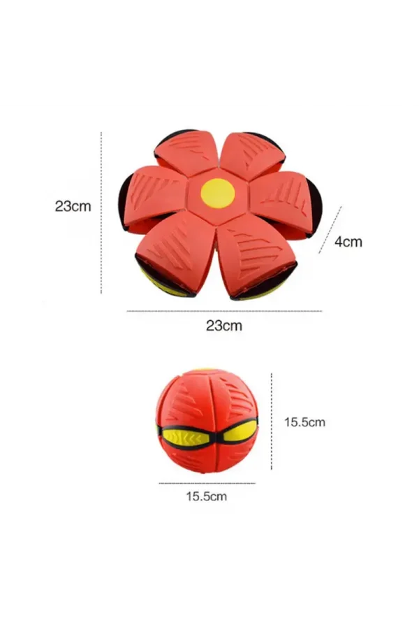 Işıklı Zıplayan Frizbi Evcil Hayvan Topu