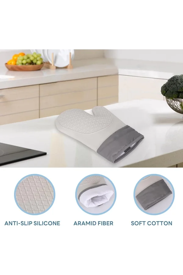 Isıya Dayanıklı Silikon Fırın Eldiveni