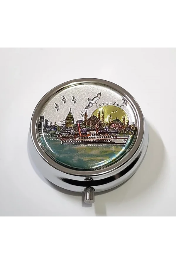 İstanbul Temalı İlaç Kutusu - Model 10