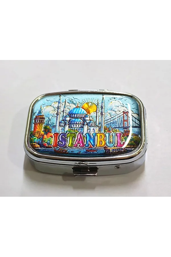 İstanbul Temalı İlaç Kutusu - Model 4