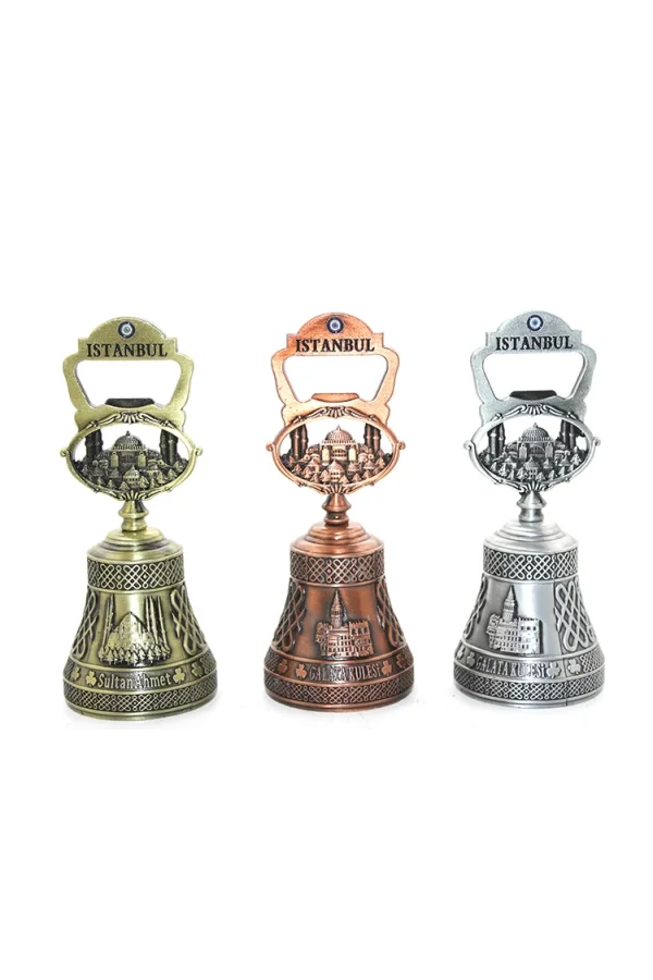 İstanbul Temalı Metal Zil