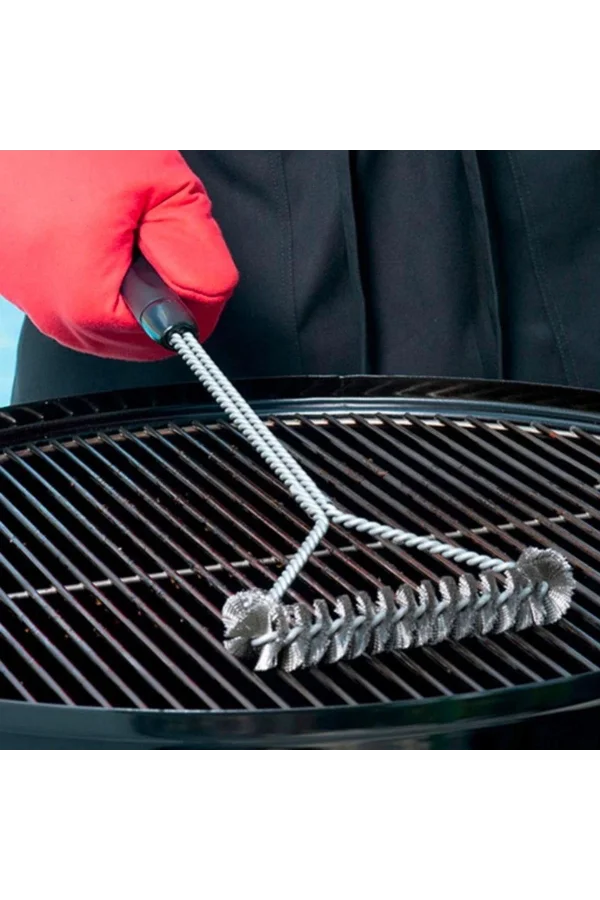 Izgara Tel Temizlik Fırçası