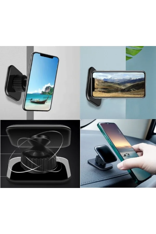 Jel Yapışkanlı Araba Telefon Tutucu