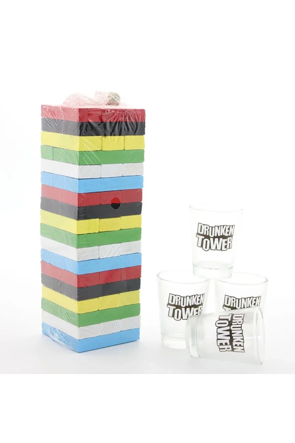 Jenga Shot Bardak Oyunu Model 1
