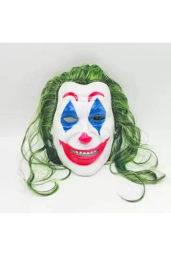Joaquin Phoenix Joker Maskesi Yeşil Saçlı
