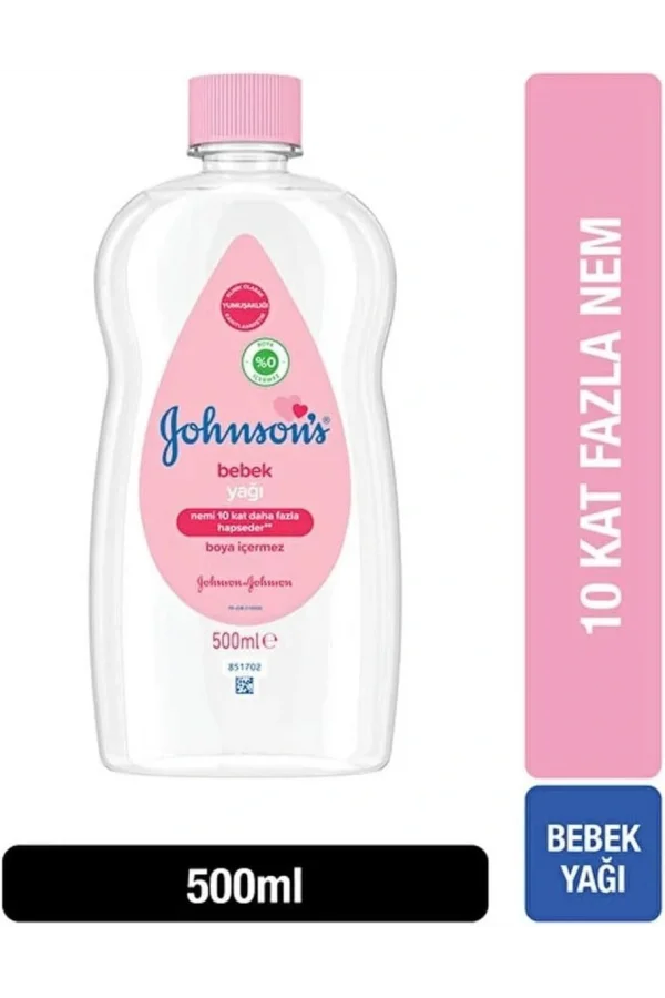 Johnsons Baby Bebek Yağı 500 ml