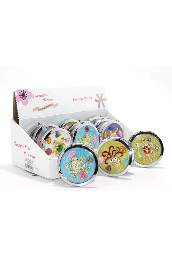 Kabartmalı Desenli El Aynası