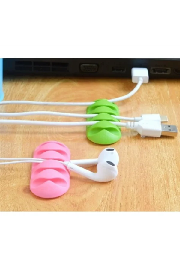 Kablo Tutucu 5 Kanallı 3 Adet