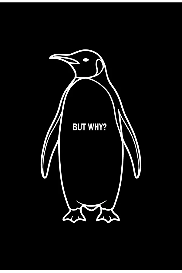 Kadın Nihilist Penguen Özel Tasarım Oversize Kapüşonlu Sweatshirt - Siyah