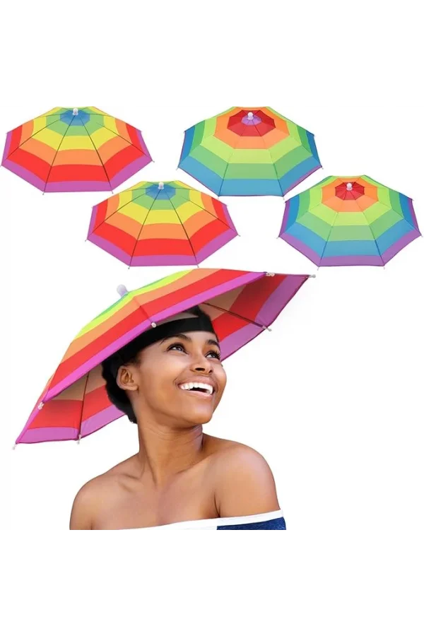 Kafa Şemsiyesi Gökkuşağı