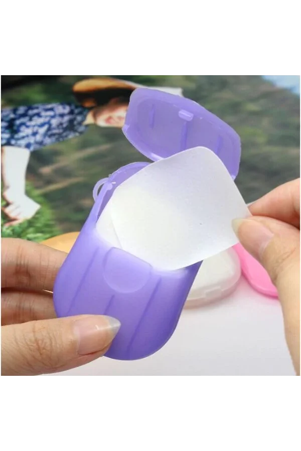 Kağıt Seyahat Sabunu 20 Adet