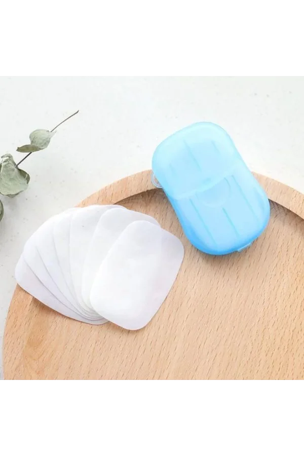 Kağıt Seyahat Sabunu 20 Adet