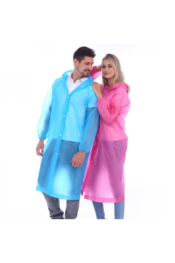 Kalın Naylon Yağmurluk