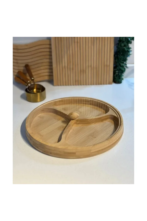 Kapaklı 3 Bölmeli Çerezlik