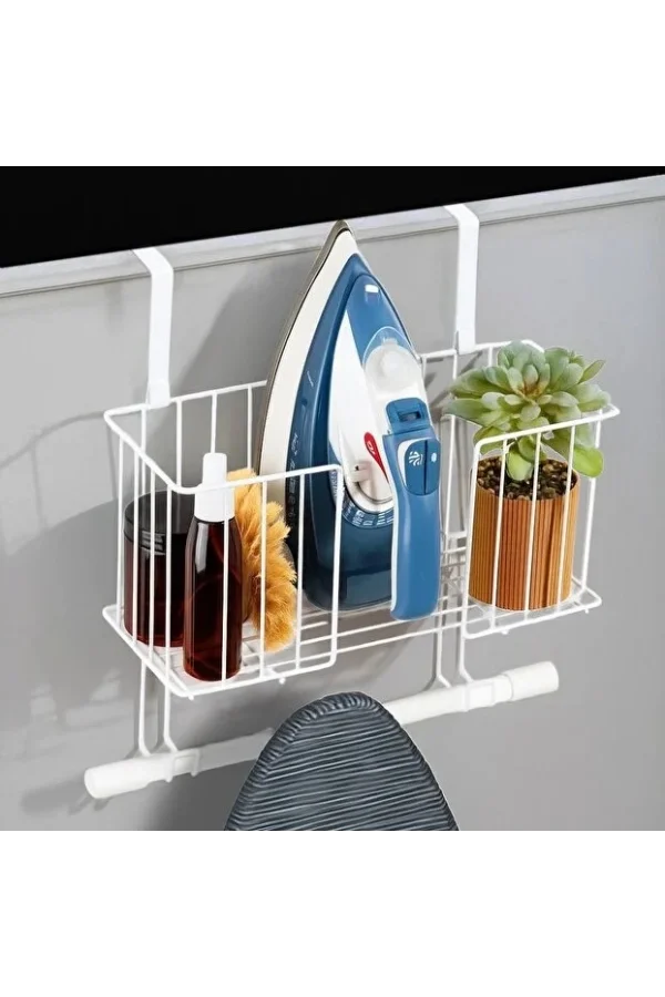 Kapı Arkası Ütü ve Ütü Masası Askısı Organizer