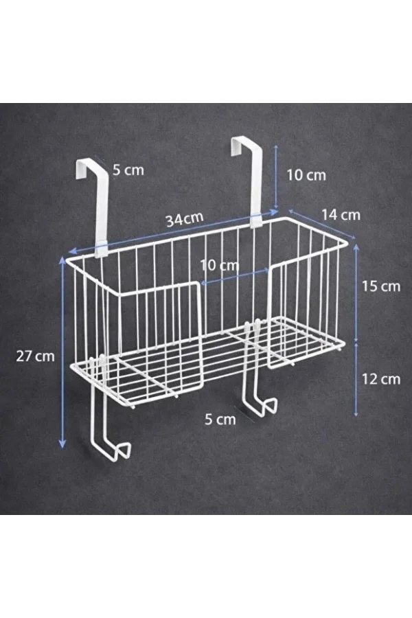 Kapı Arkası Ütü ve Ütü Masası Askısı Organizer