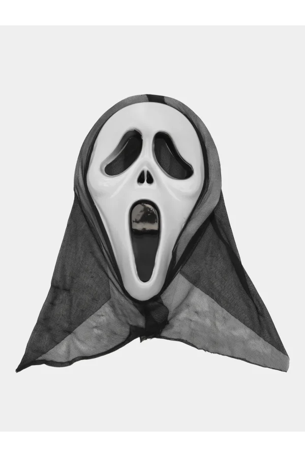 Kapşonlu Çığlık Maskesi Scream Maskesi 33x21 cm