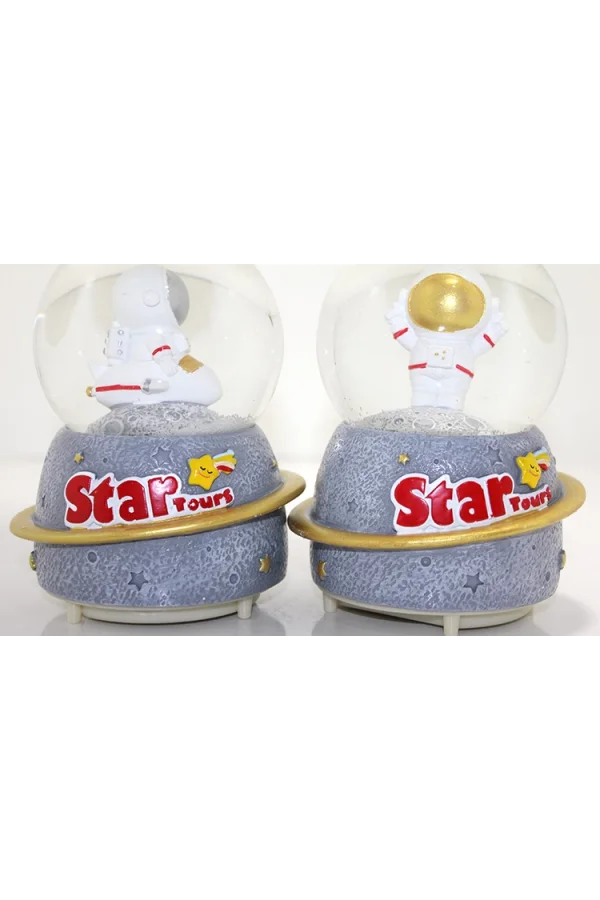 Kar Küresi Işıklı Müzikli 13 Cm