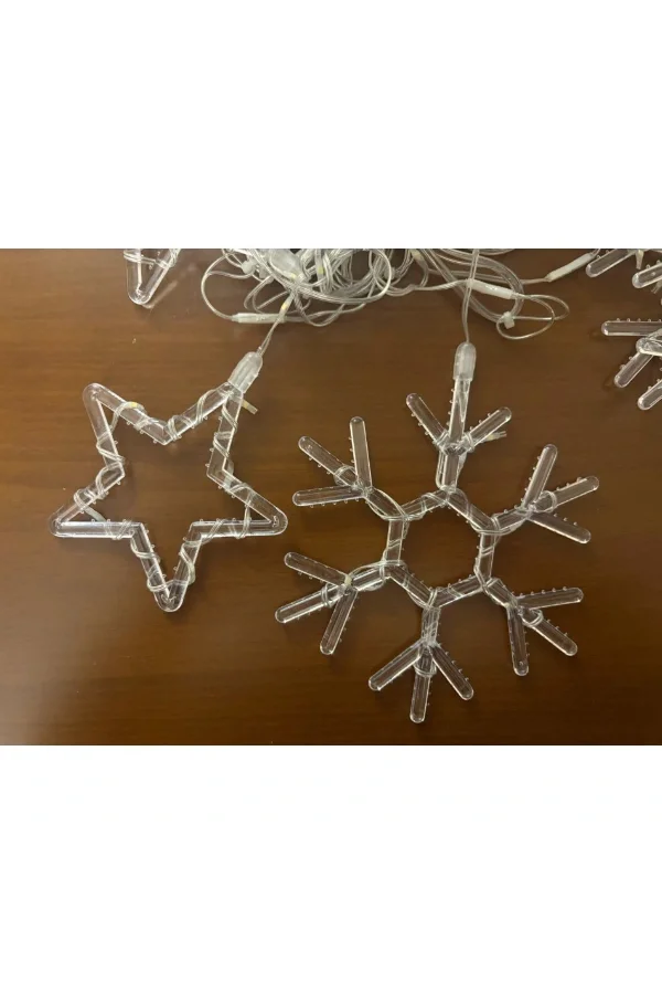 Kar Tanesi Perde LED