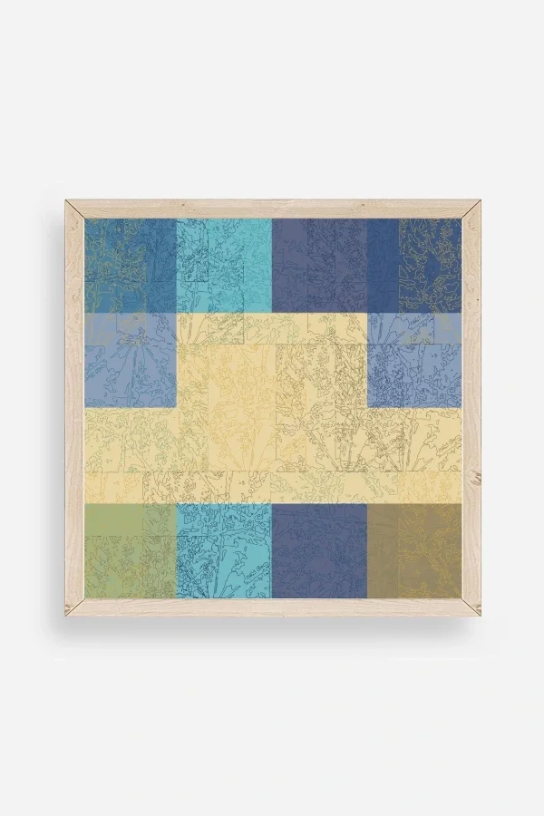 Kare Ahşap Çerçeveli Tablo