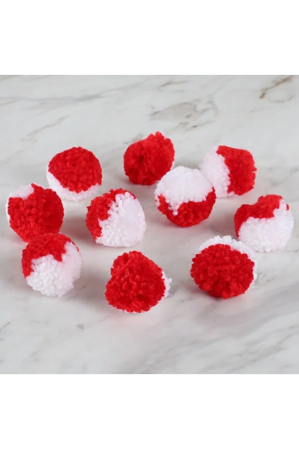 Kartopu İkiz Pompon - DU0001