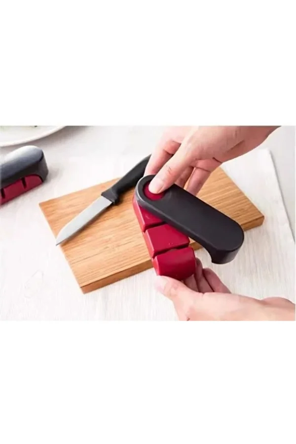 Katlanabilir Çift Aşamalı Bıçak Bileyici