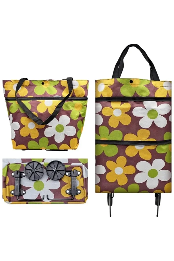 Katlanabilir Pazar Arabası