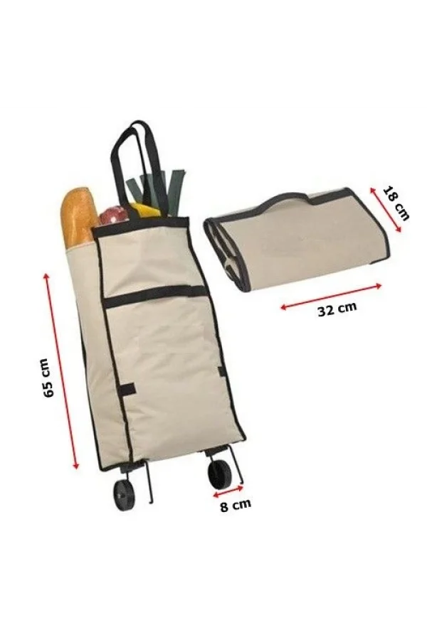 Katlanabilir Pazar Arabası