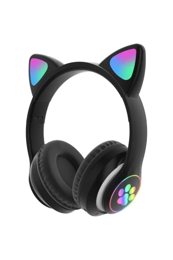 Kedi Figürlü Bluetooth Kulaklık