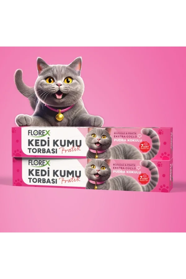 Kedi Kumu Torbası Pudra Kokulu