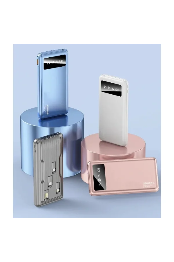 Kendinden Kablolu 20.000 mAh Powerbank