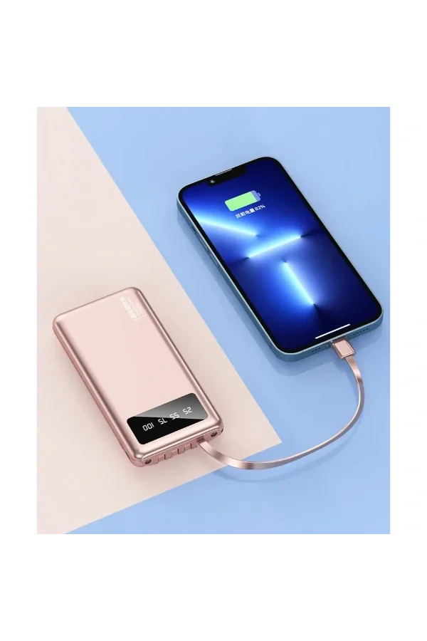 Kendinden Kablolu 20.000 mAh Powerbank