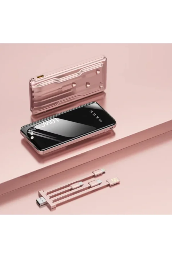 Kendinden Kablolu 20.000 mAh Powerbank