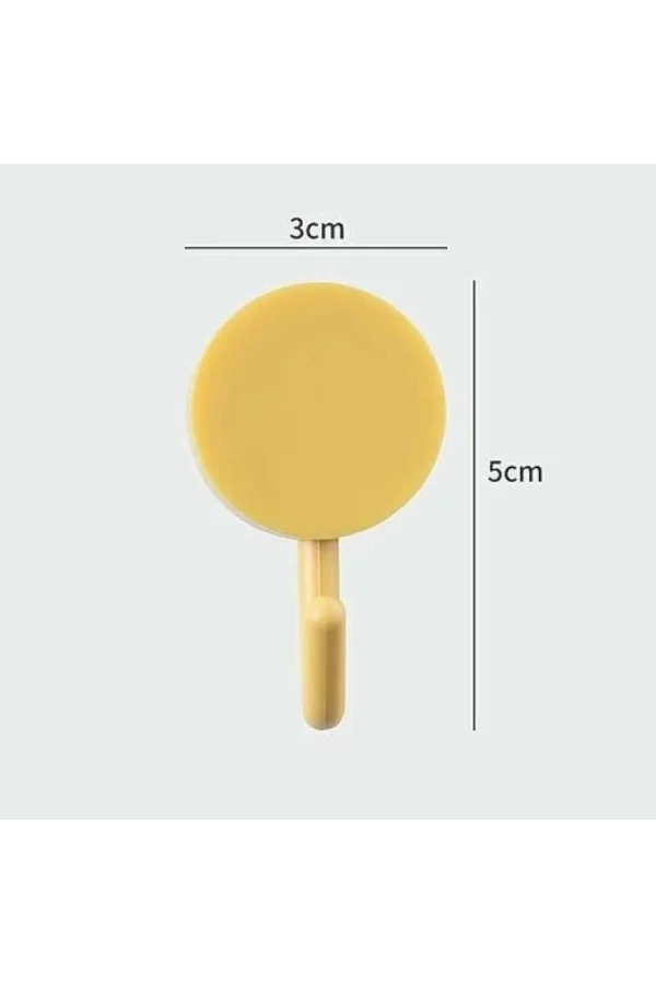 Kendinden Yapışkanlı Renkli Duvar Askısı