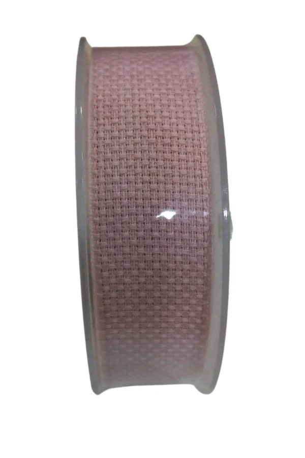 Keten Kurdele 25 mm Pudra 1 Metre