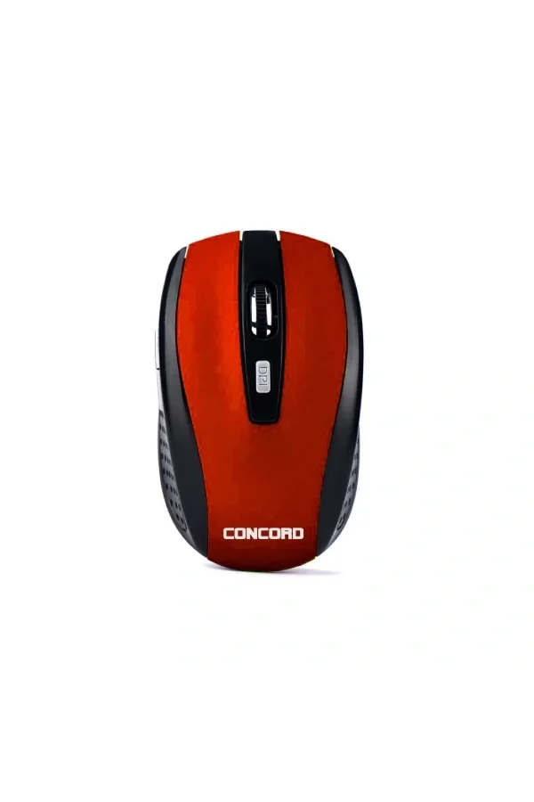 Kırmızı Kablosuz 6D Optik Mouse