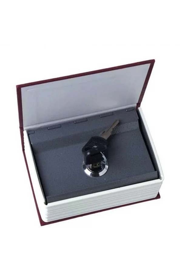 Kitap Şeklinde Mini Boy Kilitli Kasa Kumbara