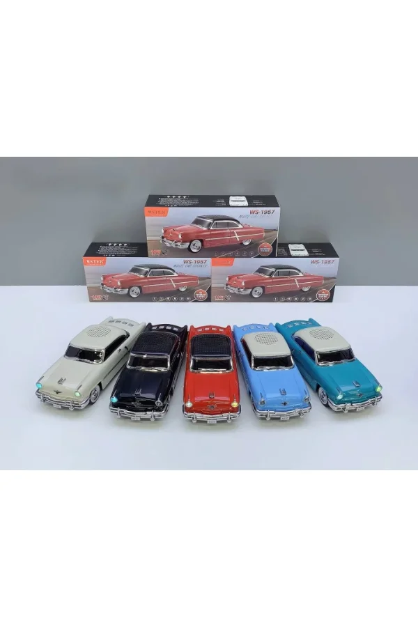 Klasik Araba Tasarımlı Bluetooth Hoparlör