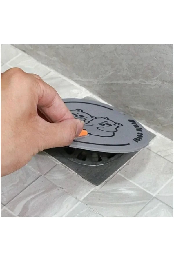 Koku Önleyici Silikon Gider Kapağı