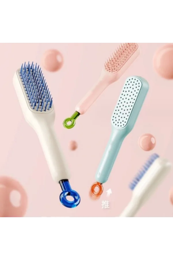 Kolay Temizlenen Saç Fırçası