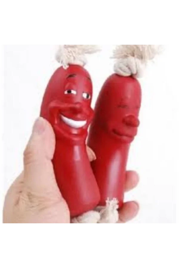 Köpekler İçin Oyuncak Sosis