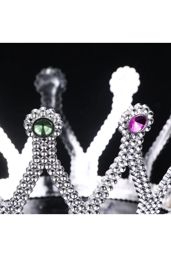 Kraliçe Tacı Gümüş Renk