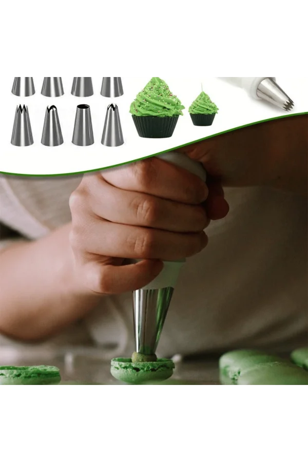 Krema Sıkma Seti 10 Parça