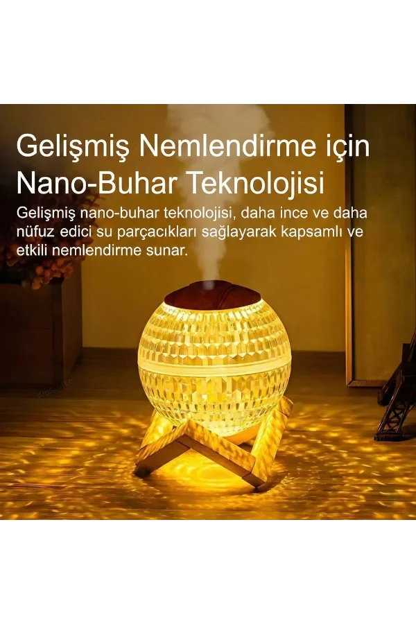 Kristal Top RGB Hava Nemlendirici