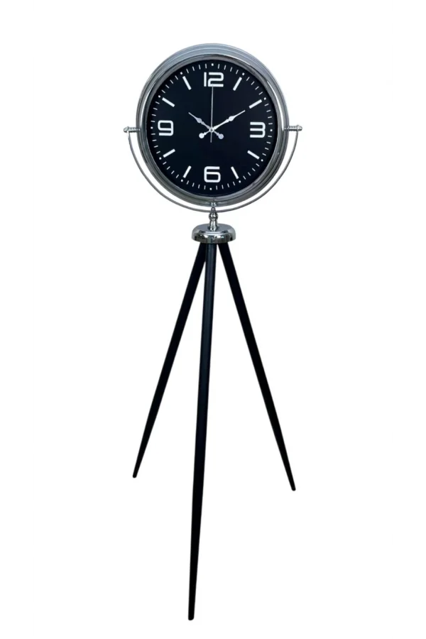 Krom Asil Tripod Ayaklı Saat