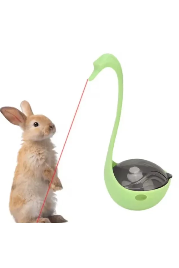 Kuğu Şeklinde Lazerli Kedi Oyuncağı